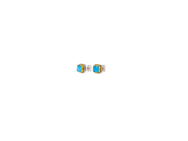 Iris Stud Square earrings