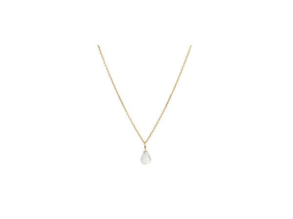 Drop Gemstone Necklace