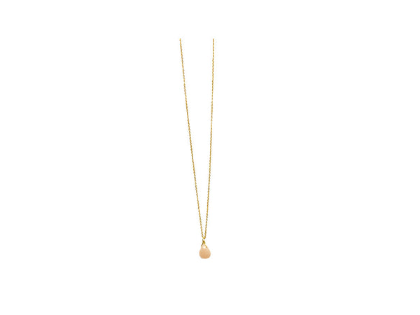 Drop Gemstone Necklace