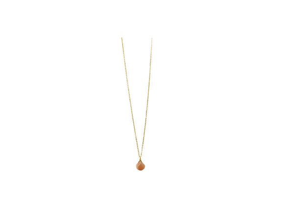 Drop Gemstone Necklace