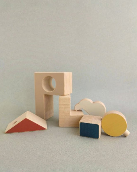 House and sun puzzle toy