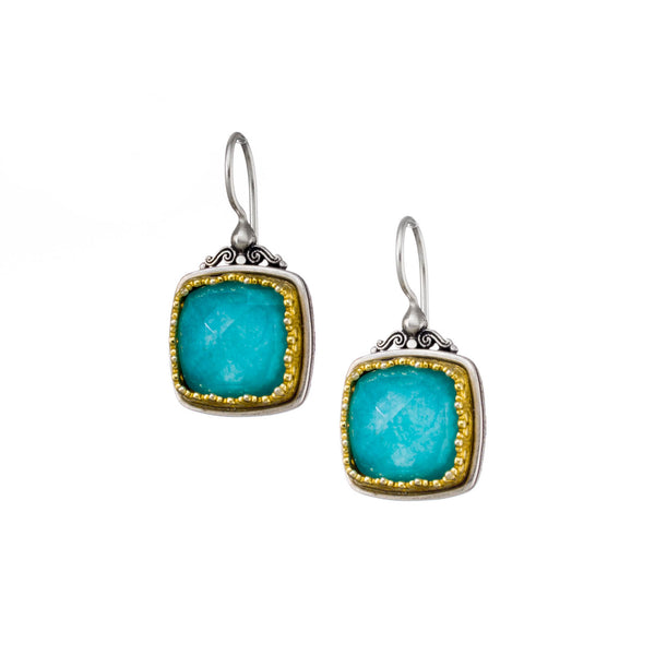 Iris Square earrings