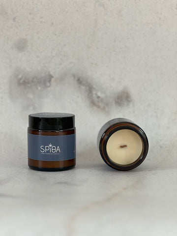 Wood & Caramel Candle