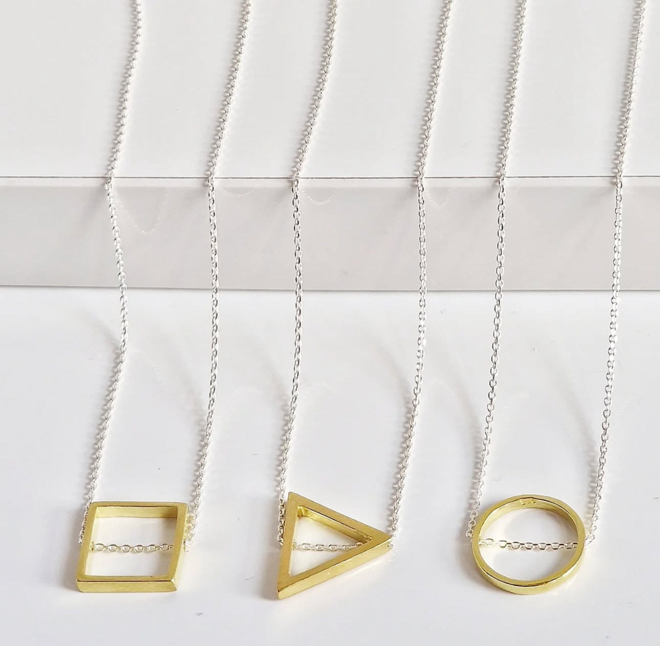 Geometrical Elements GOLD | Silver Chain