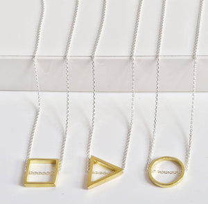 Geometrical Elements GOLD | Silver Chain
