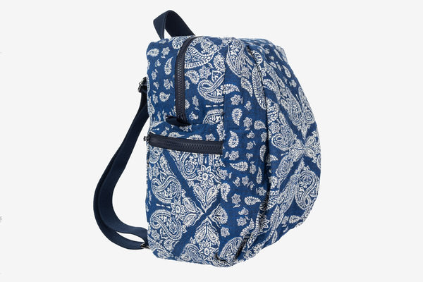 Bandana Blue Backpack