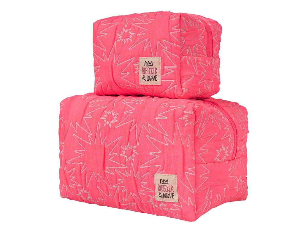 Bolt Pink Cosmetic Pouch