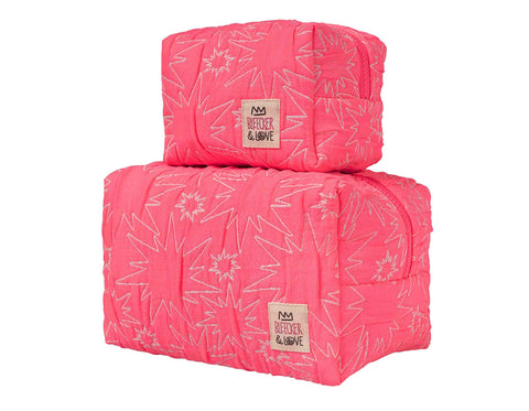 Bolt Pink Cosmetic Pouch
