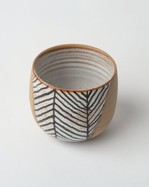 Ceramic Herringbone Mug