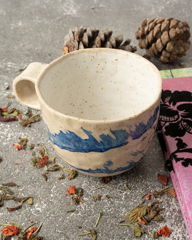 Lines Ceramic Cup