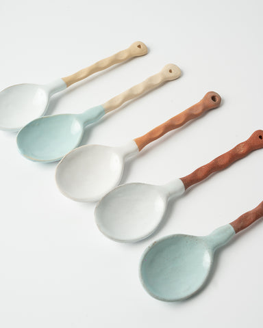 Small Serving Ceramic Spoon