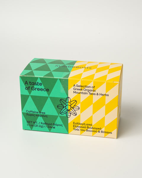 Symbeeosis |A Selection of Greek Organic Mountain Tea and Herbs