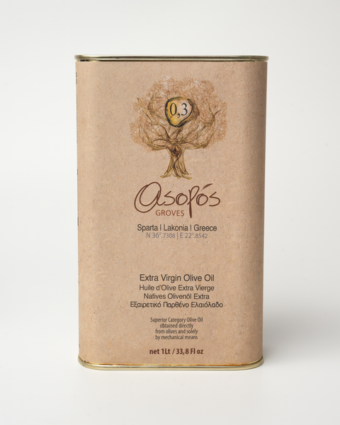 Asopos | Extra Virgin Olive Oil (Tin )