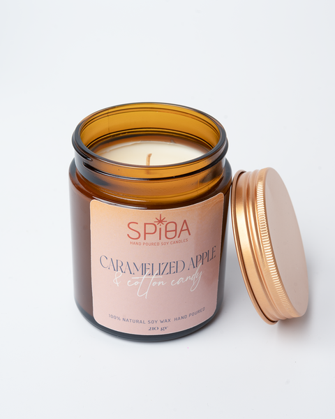 Caramelised Apple & Cotton Candy Candle
