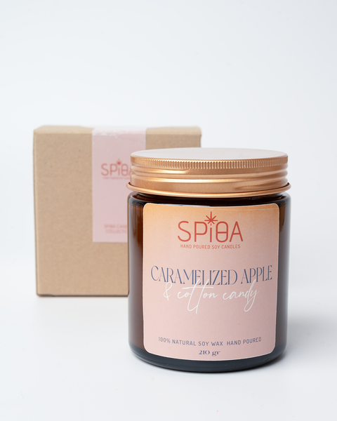 Caramelised Apple & Cotton Candy Candle