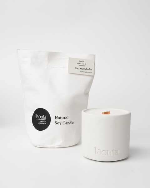 Natural Soy Candle Bitter Almond
