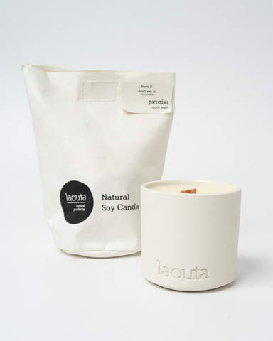 Natural Soy Candle Dark Resin