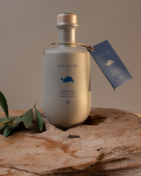 Go Slow | High Phenolic Organic Extra Virgin Olive Oil