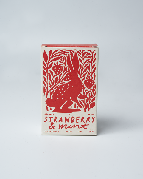 Strawberry & Mint Natural Soap