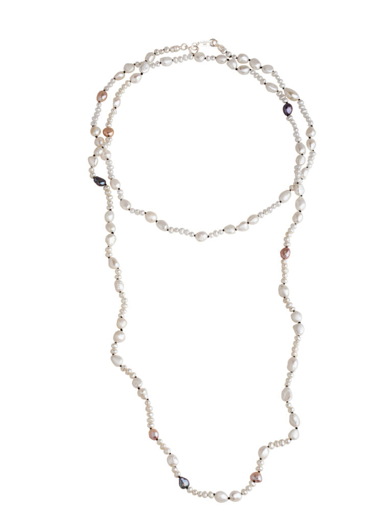 Lili Long Pearl Necklace