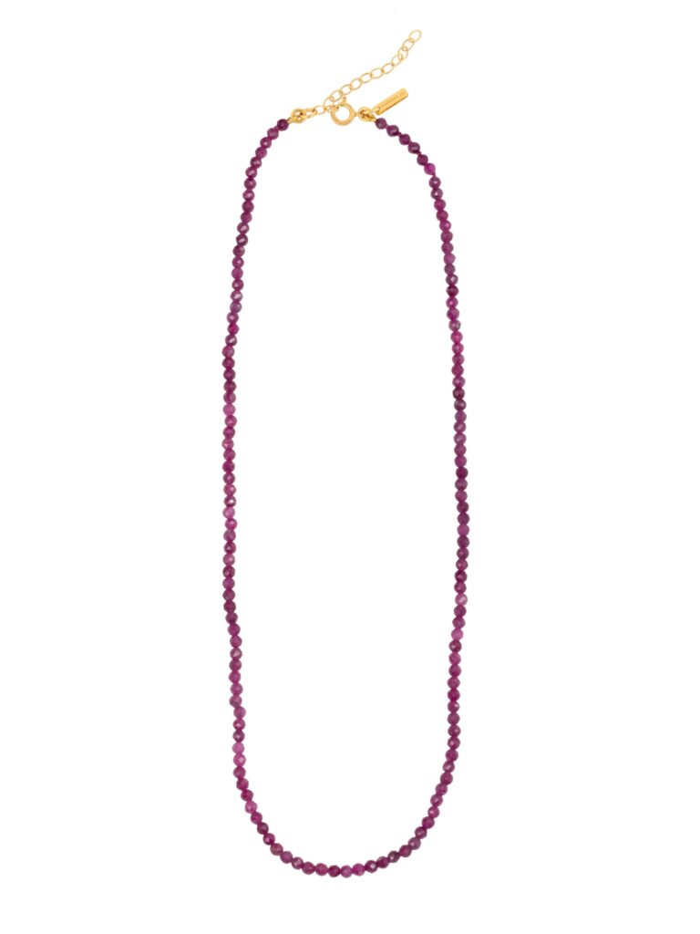 Ruby Stone Necklace
