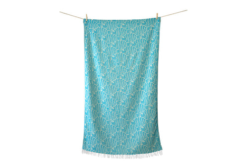 Fish Beach Towel | Pestemal