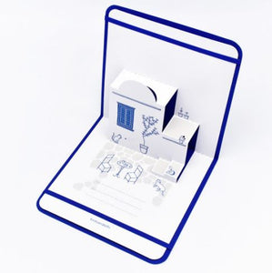 Mykonos Pop - up Card
