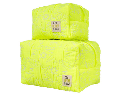 Bolt Yellow Cosmetic Pouch