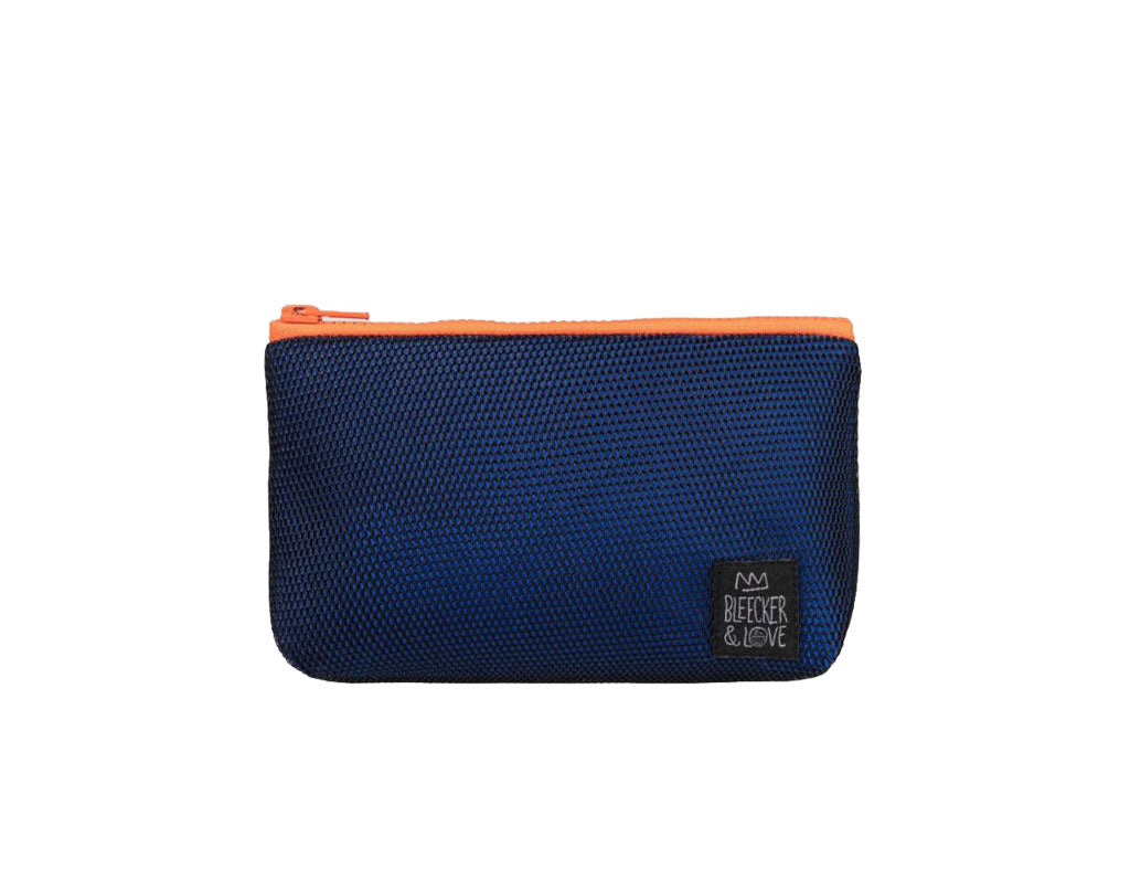 Chrome Blue Mini Pouch