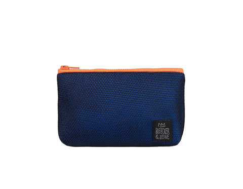 Chrome Blue Mini Pouch