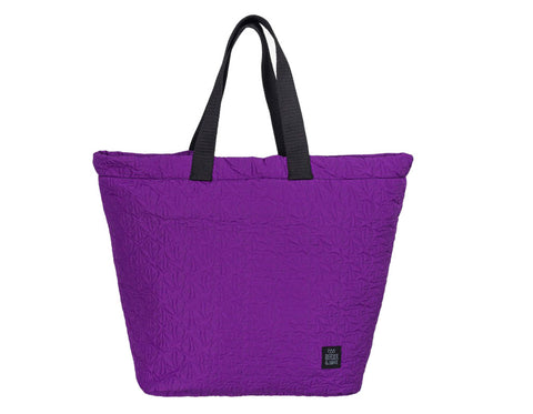 Palm Tree Purple City / Beach Bag