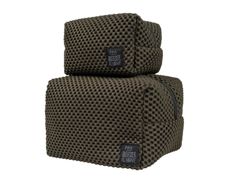 Shaka Khaki Cosmetic Pouch