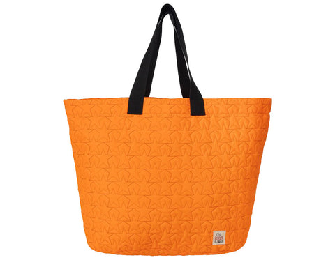 Stars Neon Orange City / Beach Bag