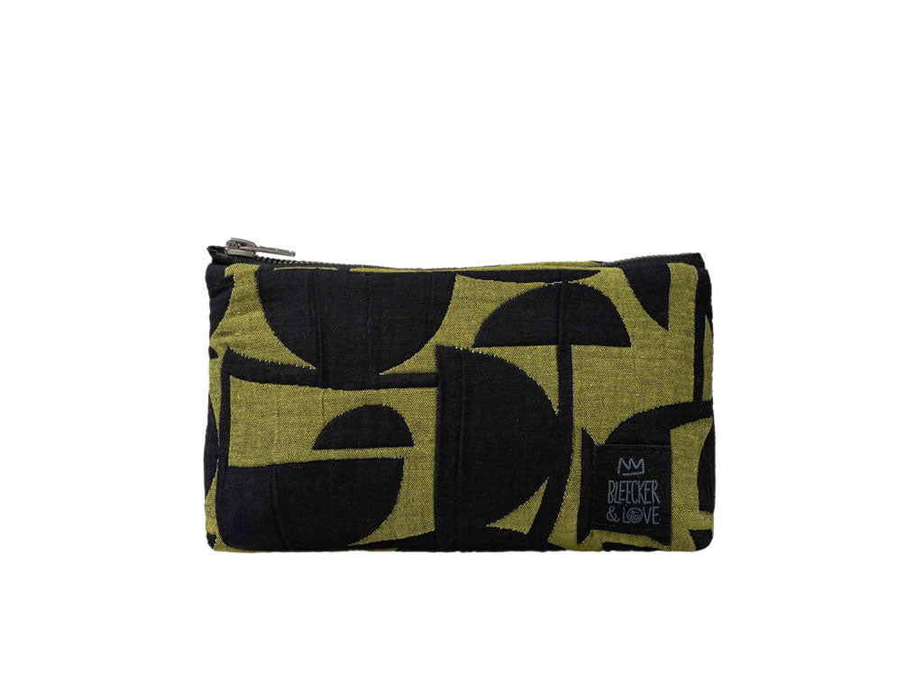 Traces Olive Dark Mini Pouch