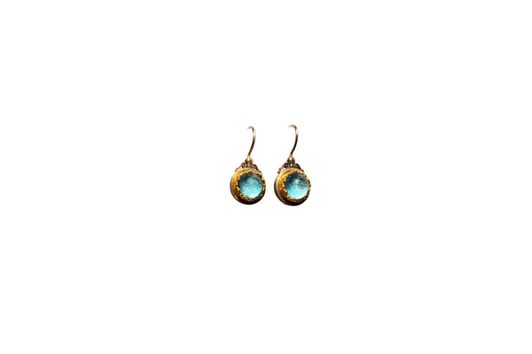Iris Round earrings