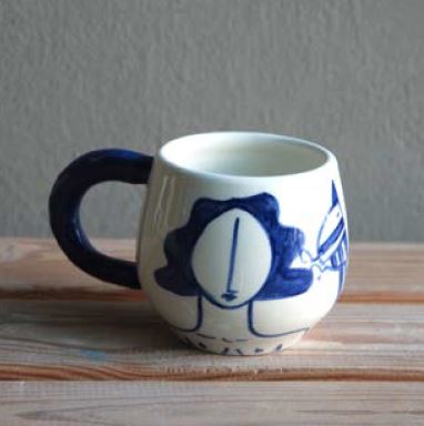 Ceramic Mug Girl - Naked Collection
