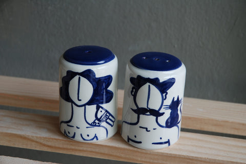 Ceramic Salt & Pepper - Naked Collection