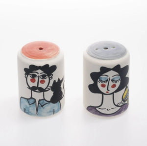 Ceramic Salt & Pepper - Colorful Collection