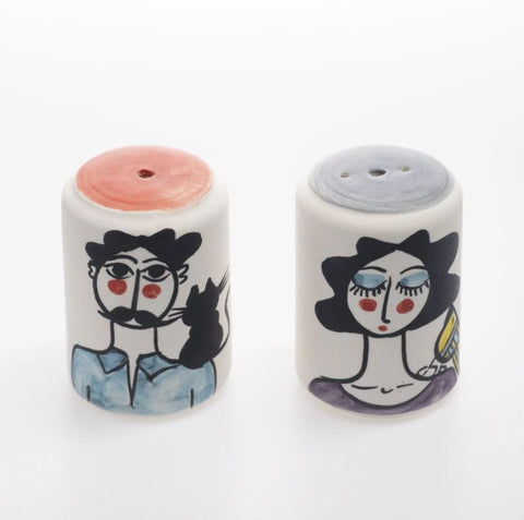 Ceramic Salt & Pepper - Colorful Collection