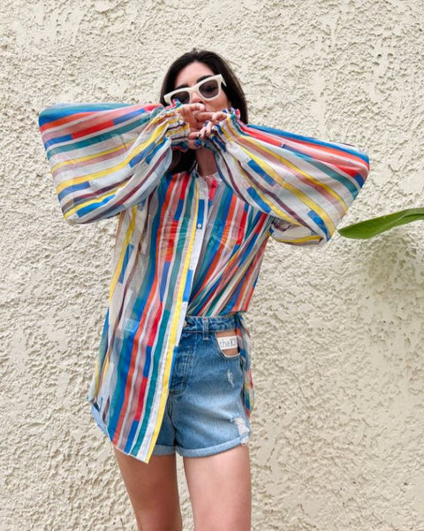 Eros Shirt Silk Chiffon