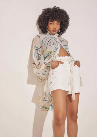 Eros Shirt Silk Chiffon