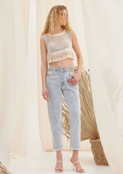 Burst Loose Jeans