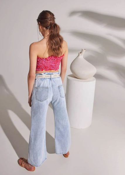 Blast Flare Jeans Off White