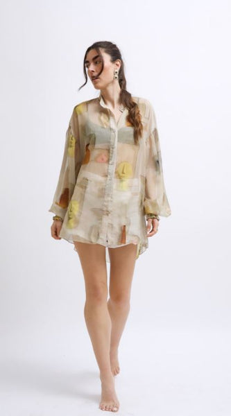 Eros Shirt Silk Chiffon