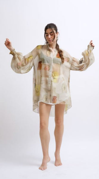 Eros Shirt Silk Chiffon