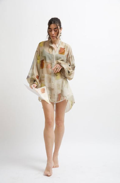 Eros Shirt Silk Chiffon