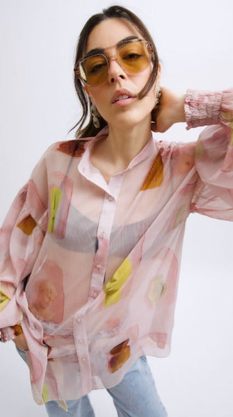 Eros Shirt Silk Chiffon