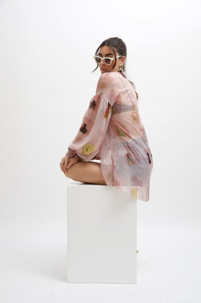 Eros Shirt Silk Chiffon
