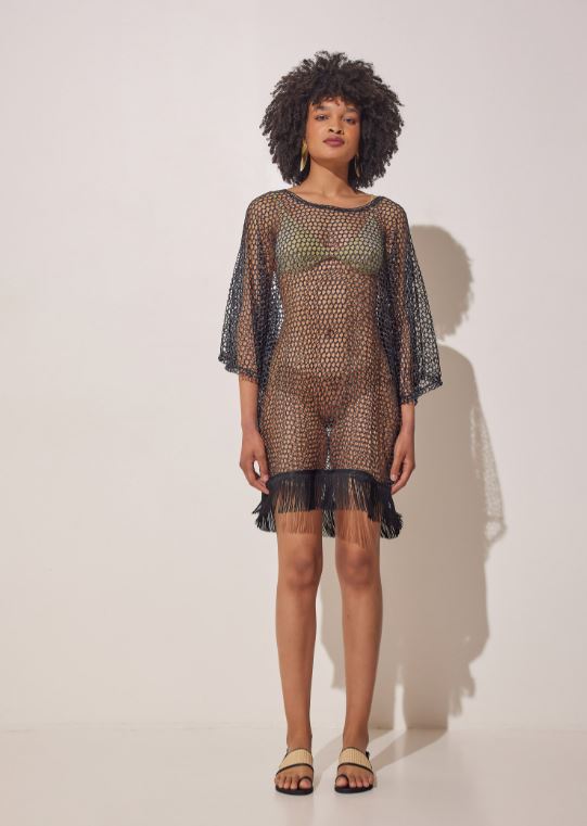 Sonder Fishnet Tunic Dress