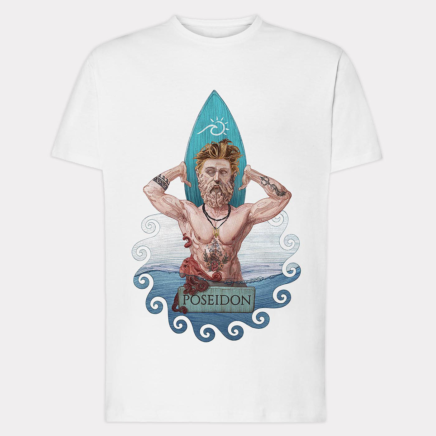 Poseidon | "The Wave Walker" Kids T-shirt